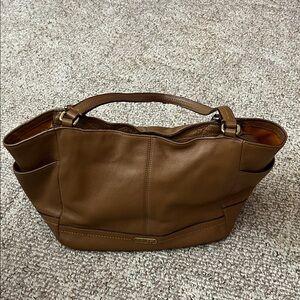 Coach Park Leather Carrie Tote/Shoulder Bag